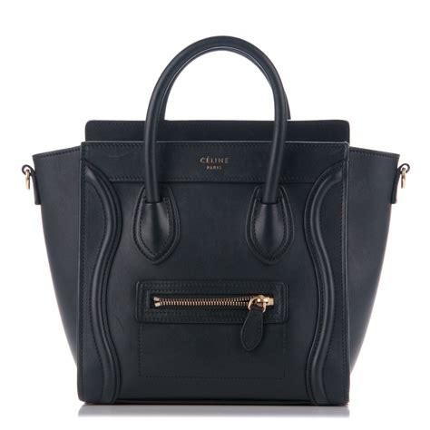 celine smooth calfskin nano luggage|Nano Luggage bag in smooth calfskin .